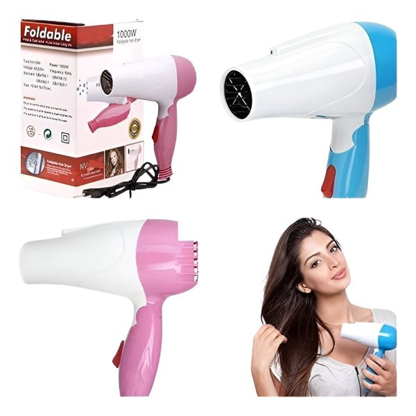 Nova Foldable Hair Dryer  (random Color)